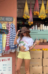 Leo Yellow Micro Shorts