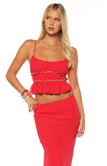 Wiatt Red Top