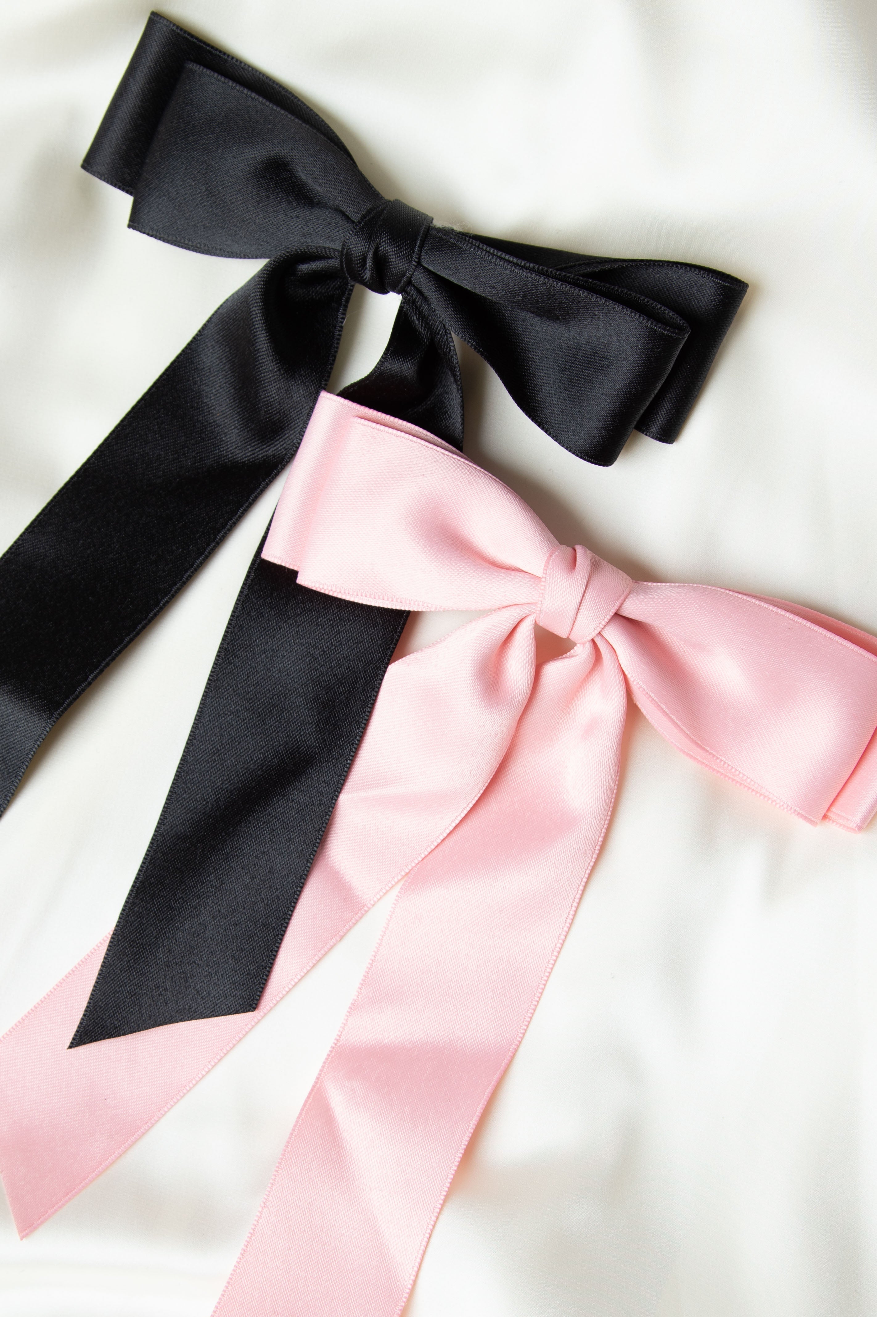 Whimsy Willow Pink Bow Hair Clip