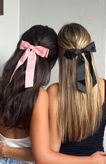 Whimsy Willow Pink Bow Hair Clip